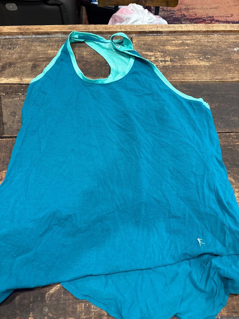 Teal Racerback Tank Top