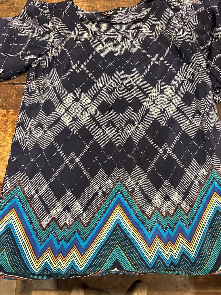 Women's Geometric Print Tunic Top
