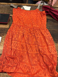Orange Lace Dress