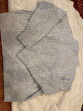 Gray Ribbed Sweater