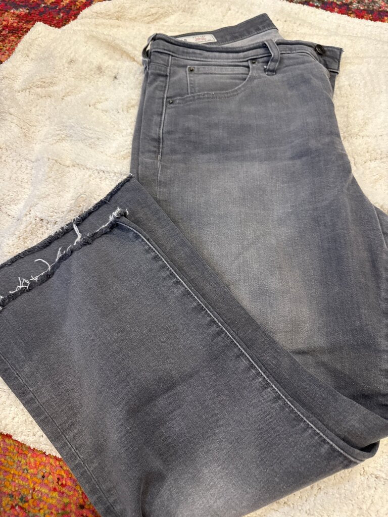 Distressed Grey Jeans