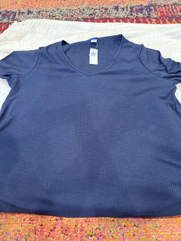 V-Neck Short Sleeve Top