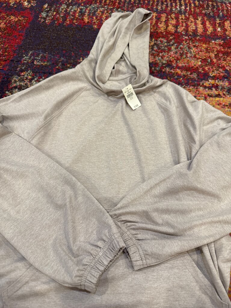 Women's Gray Hooded Sweatshirt