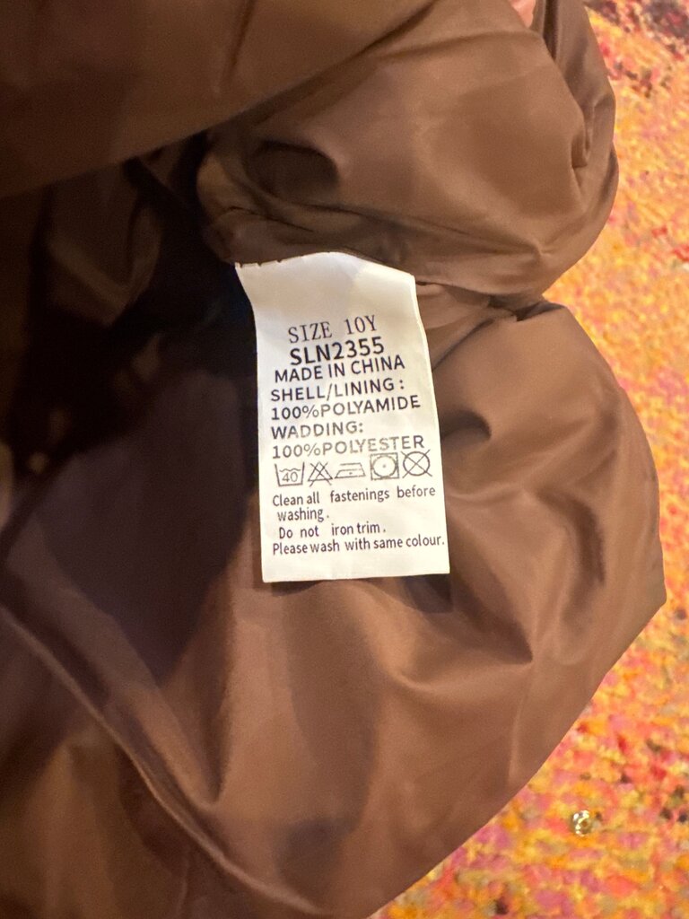 Brown Puffer Vest