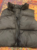Black Puffer Vest Size 11-12Y