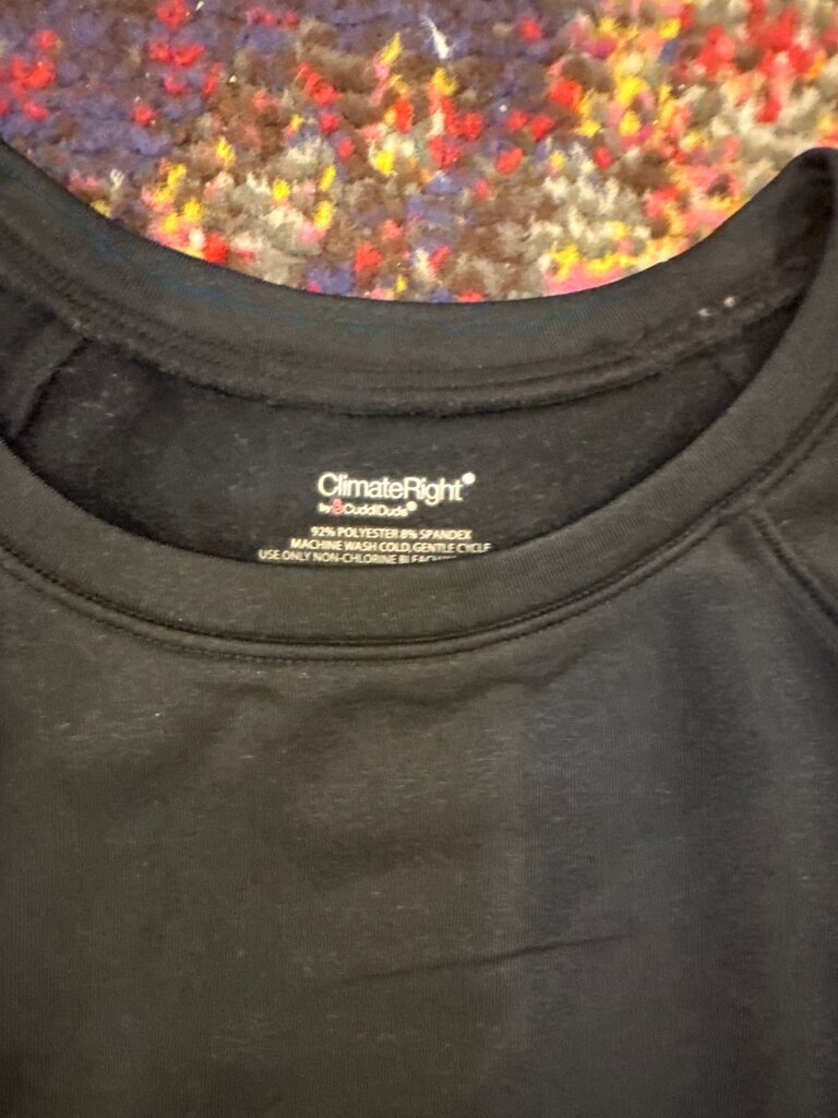 ClimateRight Black Long Sleeve Shirt