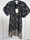 Entro Floral Puff Sleeve Dress