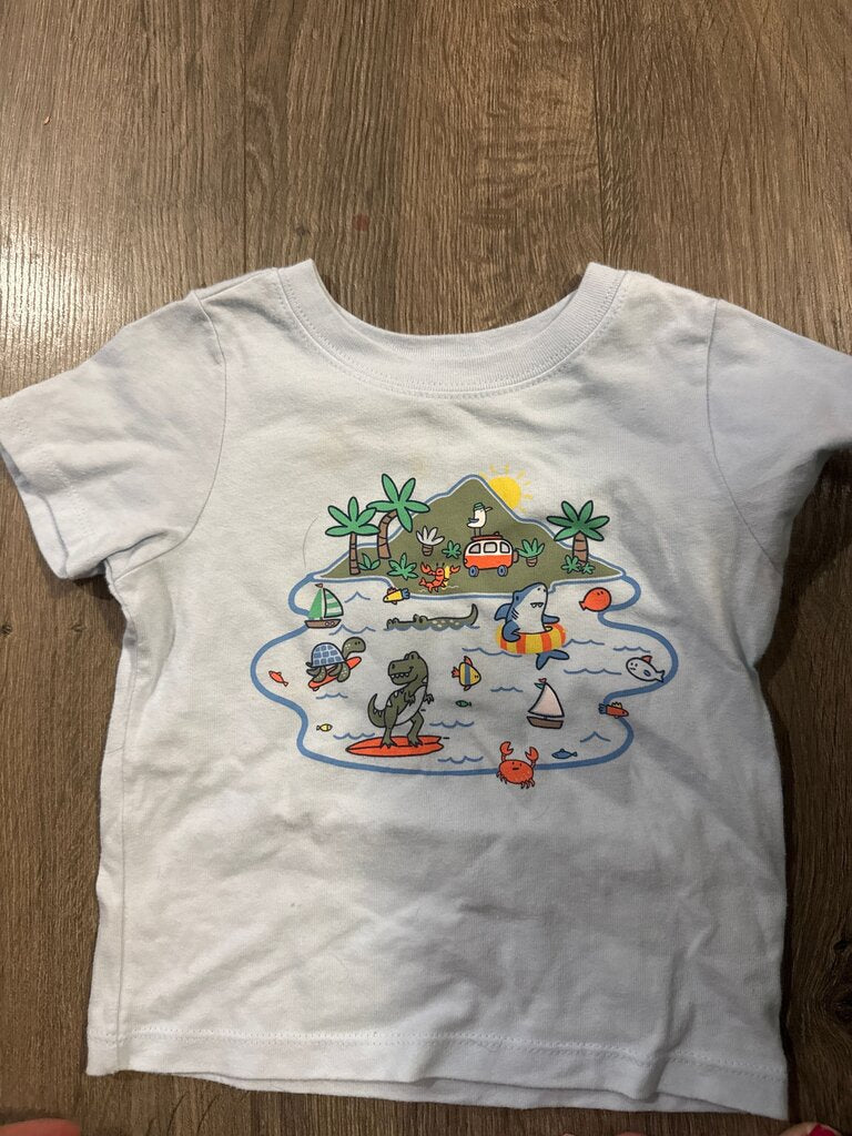 Kids Dinosaur Themed T-Shirt