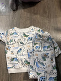 Dinosaur Print Toddler Pajama Set