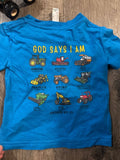 God Says I Am Graphic Tee