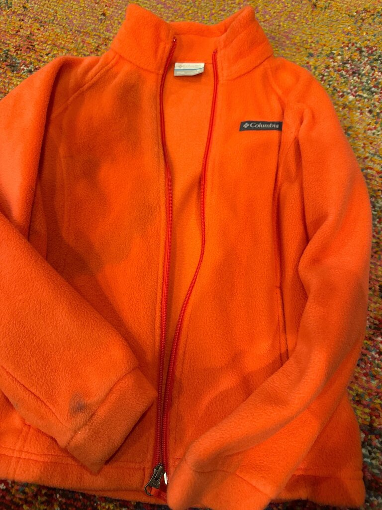 Columbia Boys' Orange Fleece Jacket