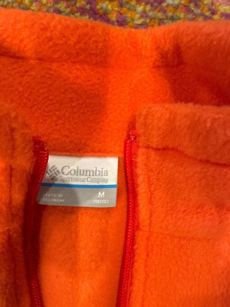 Columbia Boys' Orange Fleece Jacket
