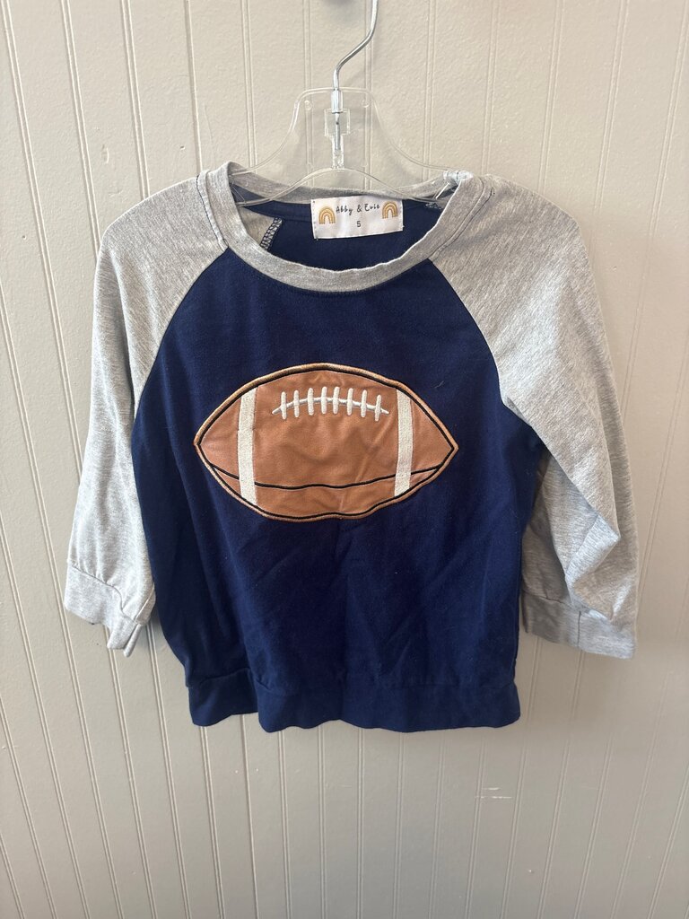 Abby & Evie Football Graphic Tee
