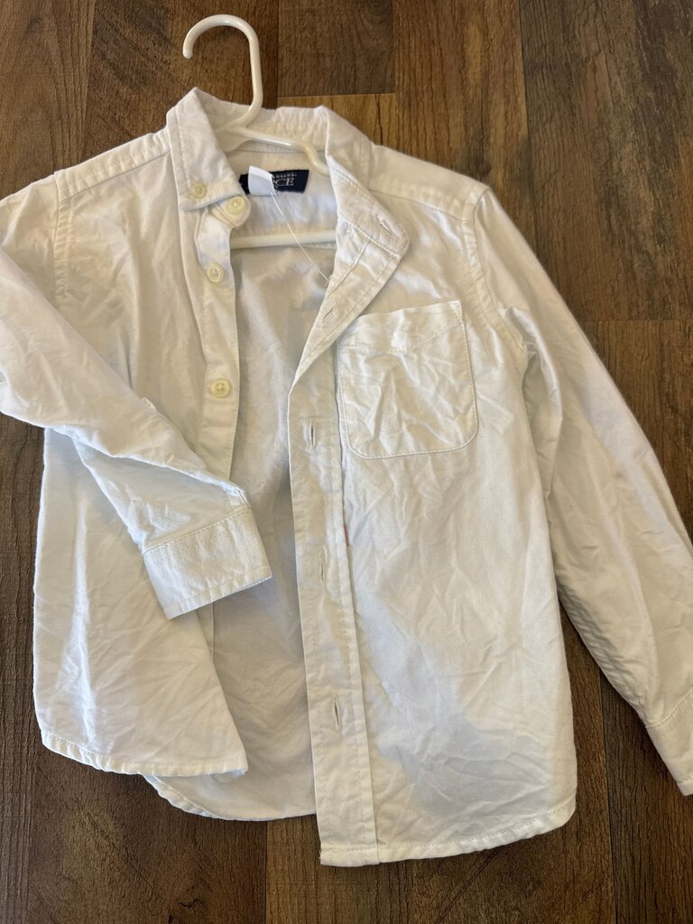 The Children's Place White Button-Up Shirt
