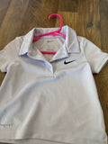 Nike Dri-FIT White Polo Shirt