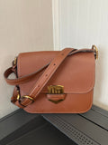 Fossil Women's Brown Leather Crossbody Bag