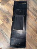 Vintage Black Wooden Folding Table