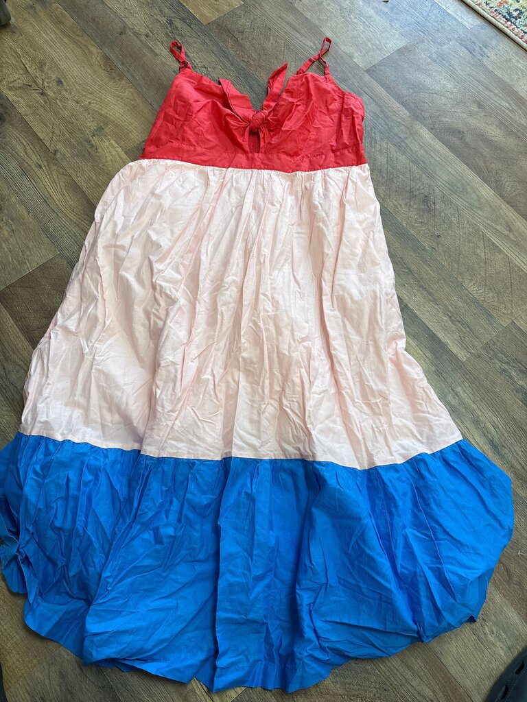 J.Crew Colorful Maxi Dress Size 16
