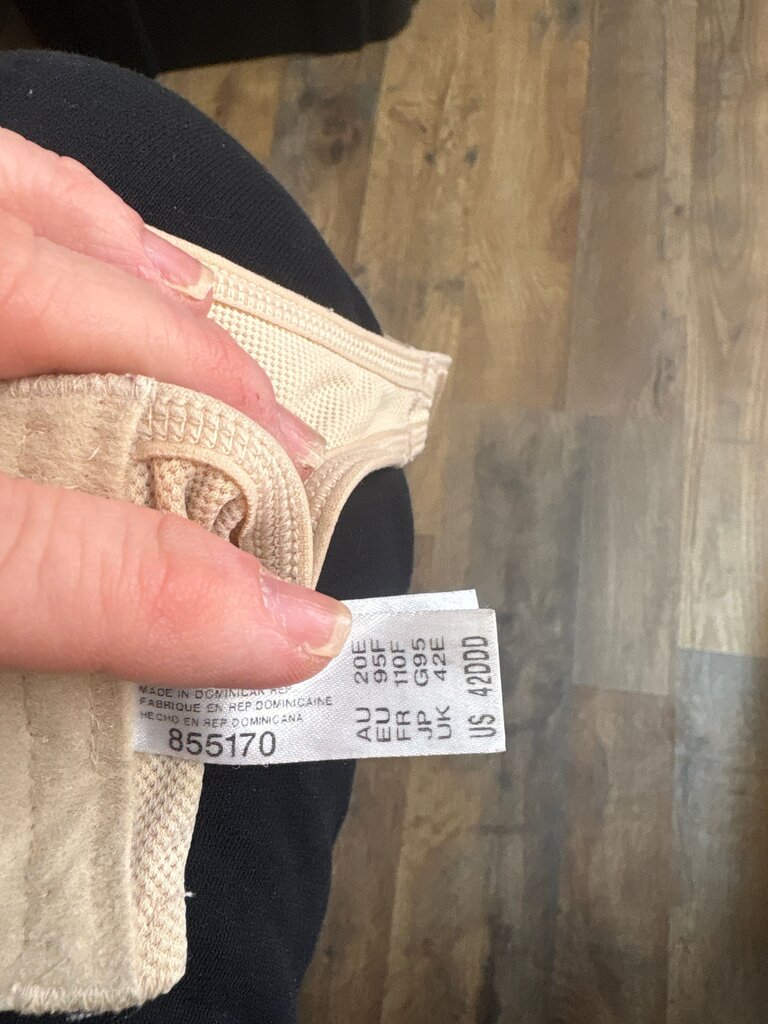Beige Bra 42DDD