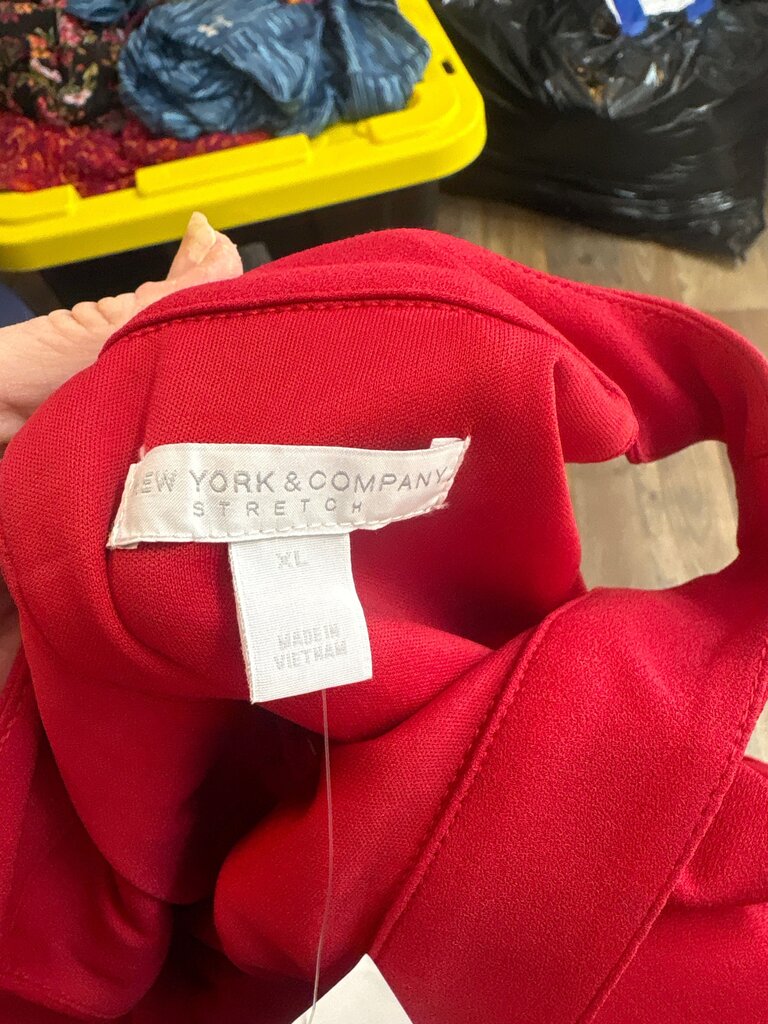 New York & Company Red Dress