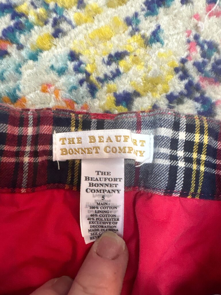 The Beaufort Bonnet Company Plaid Pants