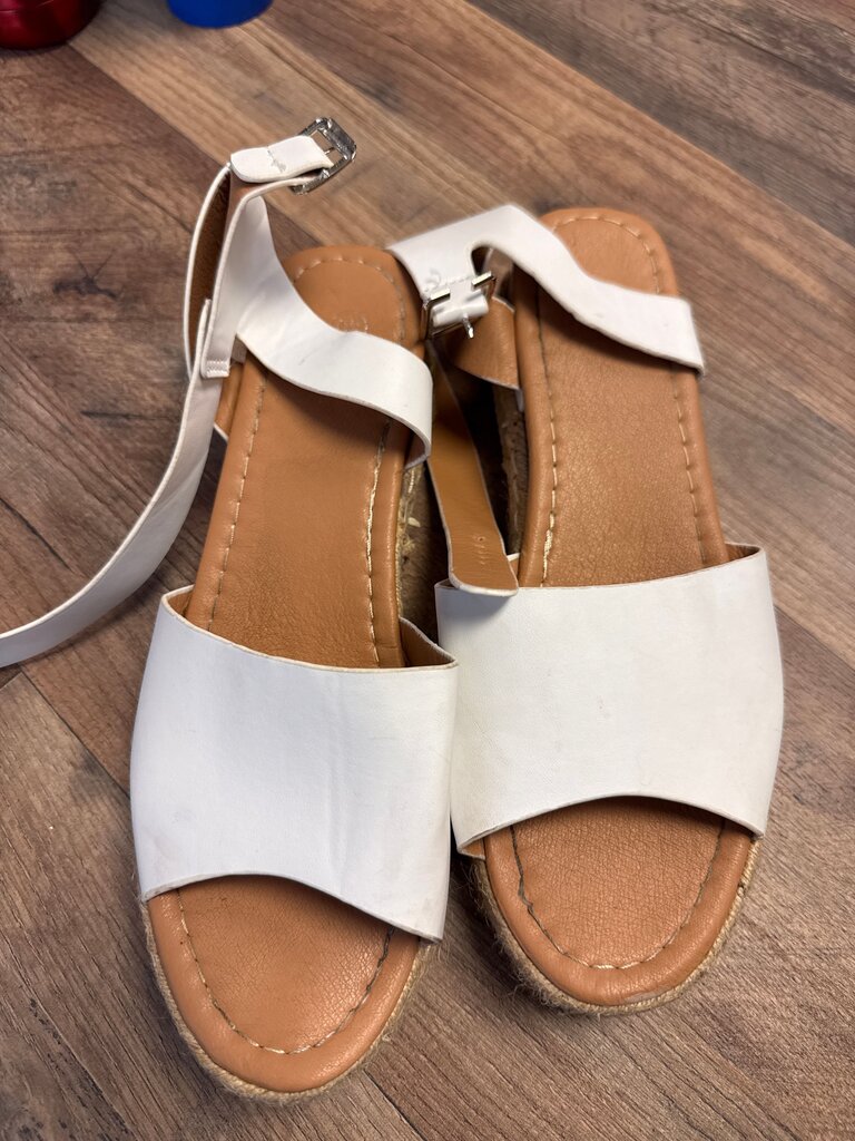 White Strappy Sandals