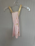 Pink and Gold Sparkly Dance Costume