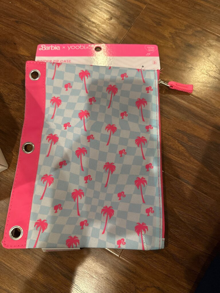 Barbie x yoobi Binder Zip Case