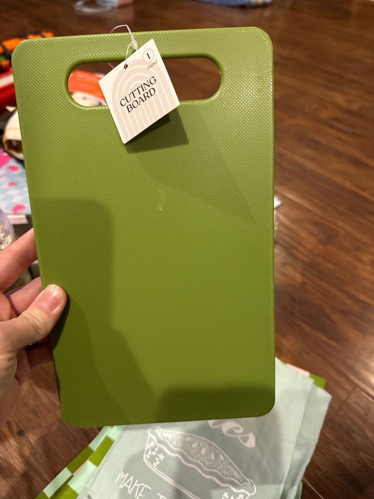 Green Cutting Board