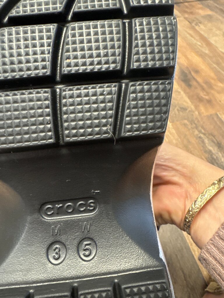 Gray Crocs Classic Clogs