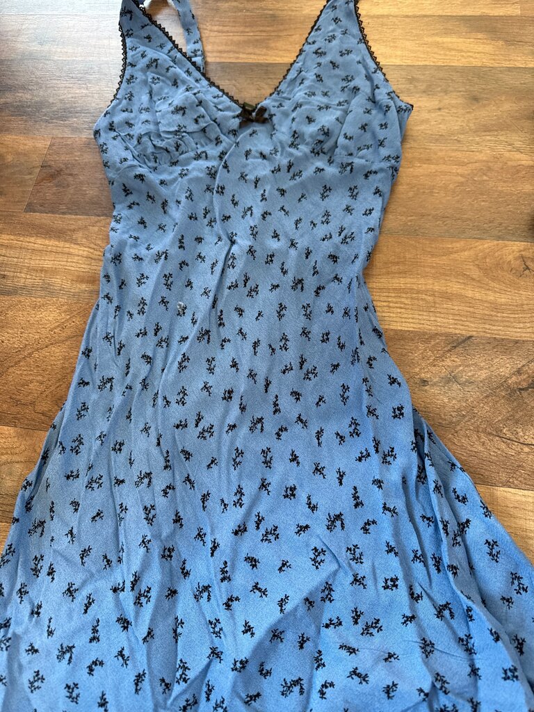 Blue Floral Dress