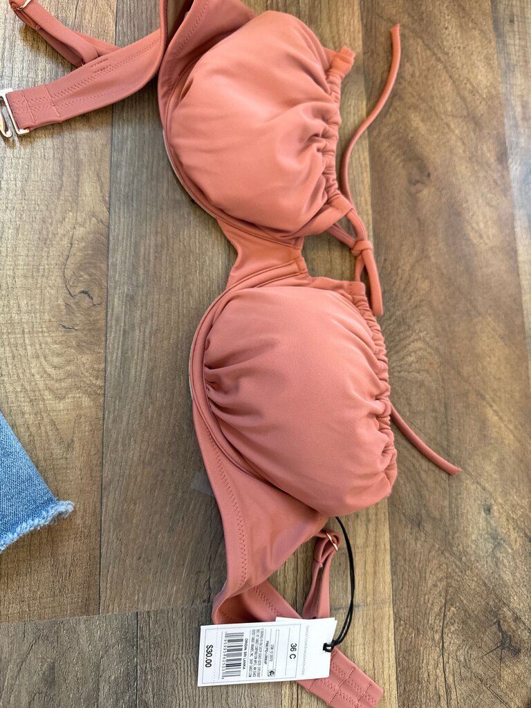 Shade and Shore 36C Pink Bikini Top
