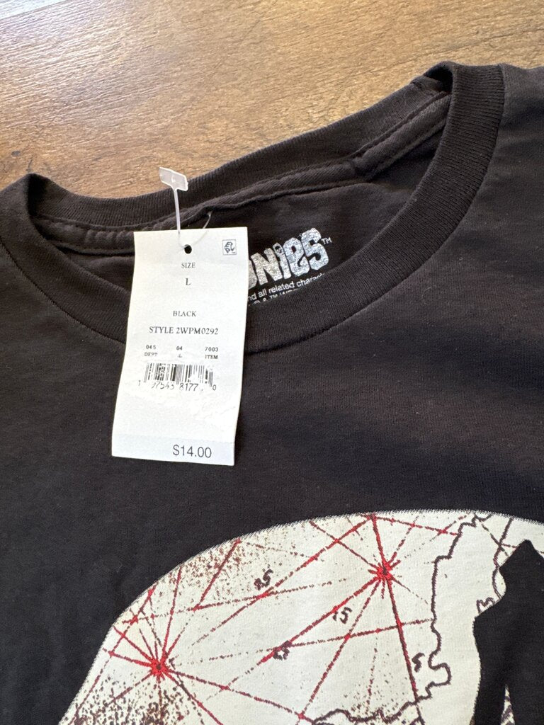 The Goonies Black Graphic T-Shirt